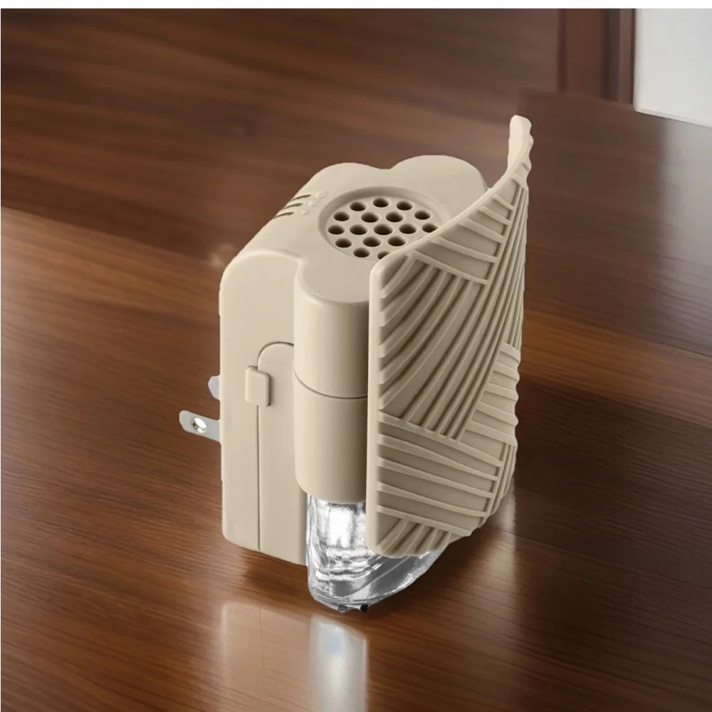 Goose Creek Plug-In Diffuser- Woven Clay (SCENTED OIL NOT INCLUDED)